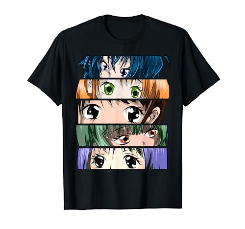 Manga Japonés Kawaii Otaku Regalo Chicos Chicas Anime Camiseta