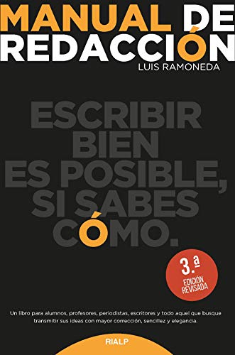Manual De Redaccion (Manuales Universitarios)
