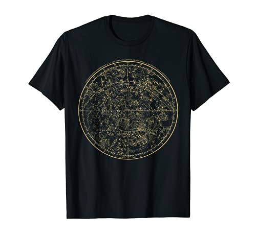 Mapa de constelaciones, astronomía, astrología Camiseta