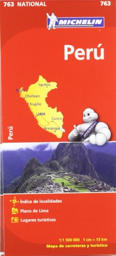 Mapa National Perú (Mapas National Michelin)