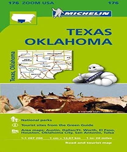 Mapa Zoom. Texas - Oklahoma (Mapa Zoom Michelin)
