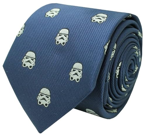 MasGemelos - Corbata de Stormtrooper Star Wars azul