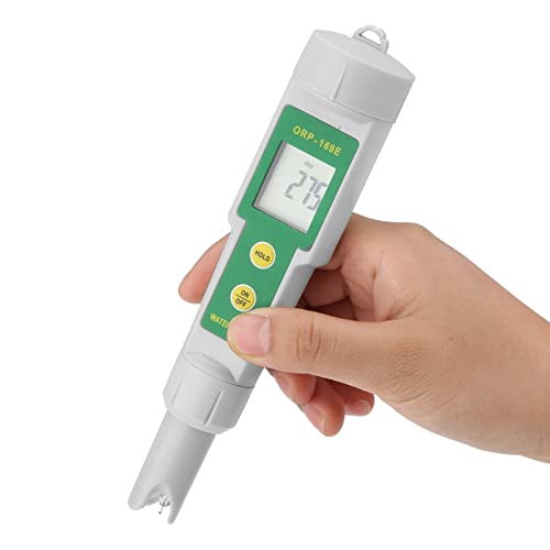 Medidor de pH detector de ORP profesional Probador de Redox ORP-169 profesional Medidor de ORP impermeable Herramienta de prueba de medición de pH medidor ph portátil Digital medidor
