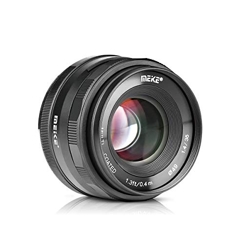 Meike MK-35mm F1.4 Lente de Gran Apertura Compatible con cámaras APS-C Nikon Z-Mount