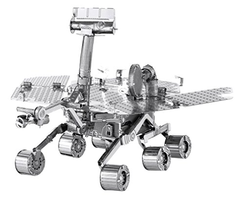 Metal Earth Puzzle 3D NASA Mars Rover. Rompecabezas de Metal de Espacio. Maquetas para Construir para Adultos Nivel Desafiante de 9.4 x 8.6 x 6 Cms