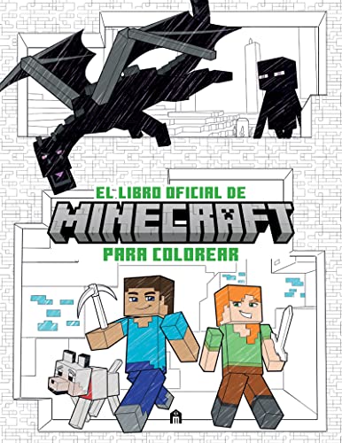 Minecraft. El libro oficial para colorear (LIBROS PARA COLOREAR)