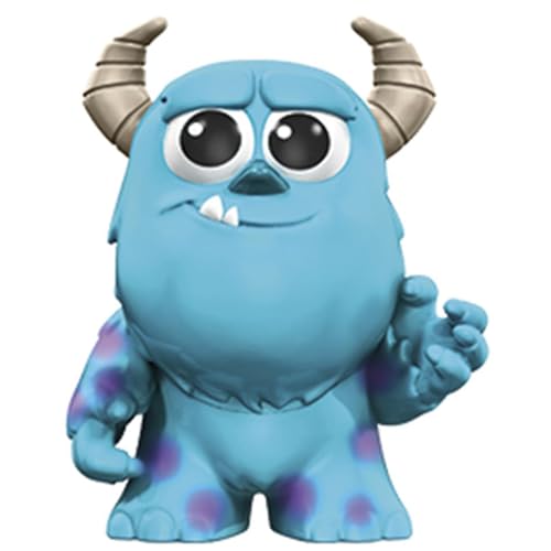 Mini figura coleccionable inspirada en personajes de Pixar – Blue Monster Sulley ~ Inspirada en Movie Monsters, Inc. ~ Bolsa ciega sin abrir y identificada ~ Serie 1