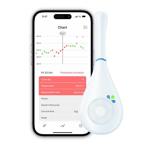 Monitor de fertilidad Daysy I Libre de hormonas y más del 99% de precisión I Dispositivo médico I Ayuda a planificar el embarazo I Con app