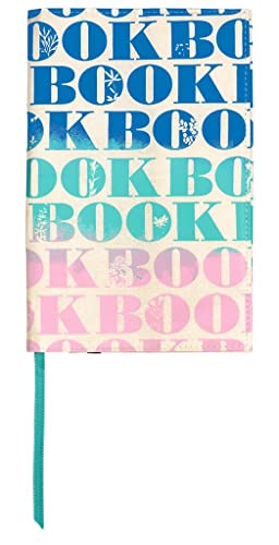 moses. Funda de libro con marcapáginas Watercolor, de algodón, sobre para libro favorito o lectura actual, tamaño L