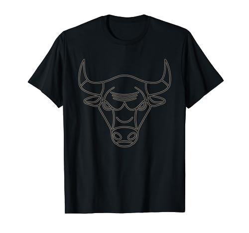 Motivo Toro Granjero cabeza de animal ternera con Toro Camiseta