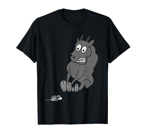 Motivo Toro ratón Granjero gracioso animal ternera con Toro Camiseta