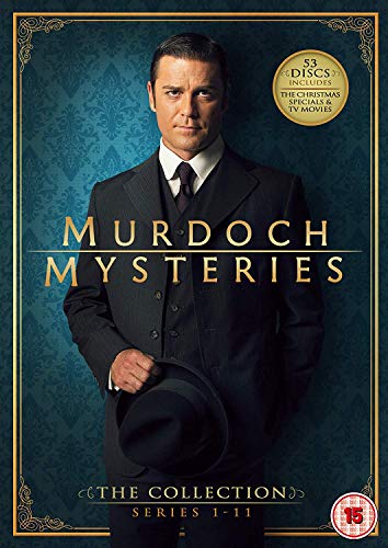 Murdoch Mysteries: The Collection - Series 1-11 Boxset (includes the Christmas Specials and TV Movies) (53 Discs) [DVD]