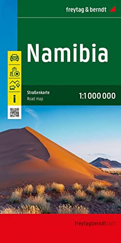 Namibia 1:1.000.000 2023 n.e.. Nuova ediz.: AK 177 (Auto karte): Wegenkaart Schaal 1 : 1.000.000