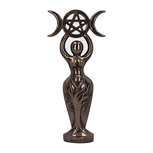 Nemesis Now Goddess Figurine 25cm Bronze Figura de ídolo Triple Diosa (25 cm), Color Bronce, marrón, 20 cm