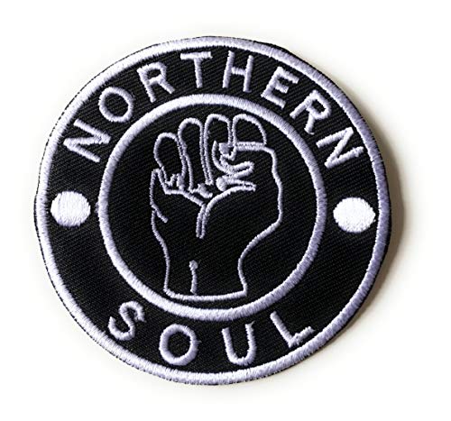 Northern Soul - Parche bordado con plancha, texto en inglés "Keep The Faith MOD SKA"