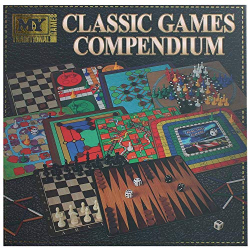 Nuevo Compendio de Juegos Clásicos, instrucciones para 100 juegos, incluyendo juegos de mesa, ajedrez, ludo y muchos más