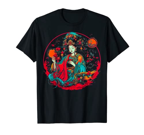 Nuwa Mitología China Madre Diosa Camiseta