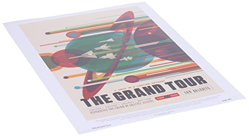 onthewall El Grand Tour NASA Espacio exploración 30 x 40 cm Art Póster Impresión