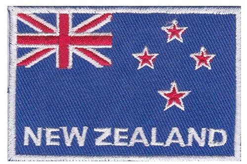 Parche para coser o planchar, diseño de bandera de Nueva Zelanda