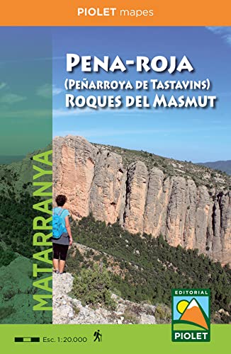 Pena-roja (Peñarroya de Tastavins) Roques del Masmut 1:20.000: Matarranya