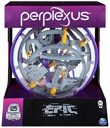 PERPLEXUS - Rompecabezas PERPLEXUS Epic - Bola Laberinto 3D con 125 Obstáculos - 6053141 - Juguetes Niños 8 años +