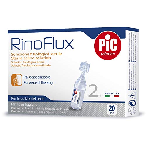 Pic Solution Rinoflux Solución Fisiológica 20 Ampollas 2 ml