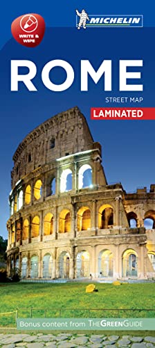 Plano Roma laminated: Laminated City Plan (Planos Michelin)