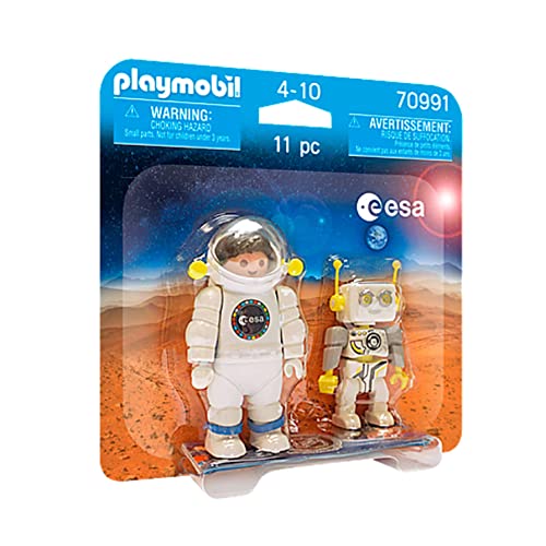 PLAYMOBIL DuoPack Esa Astronauta y Robert 70991