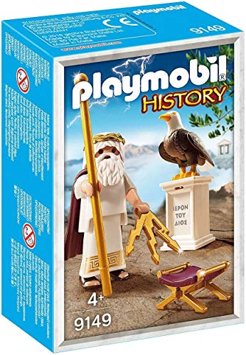 Playmobil History, Mitología Griega, Figura Zeus con Accesorios, Nuevo 9149