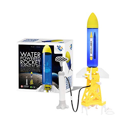 PLAYSTEM Kit de Lanzador de Cohetes de Agua, con Cola de Cohetes