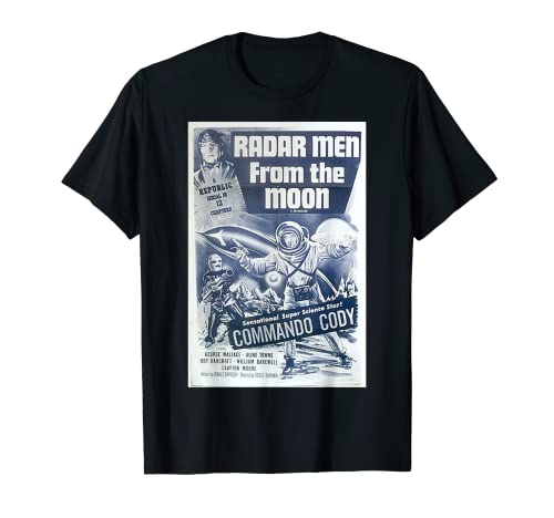 Póster de película de terror de ciencia ficción vintage Camiseta