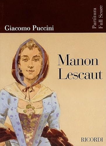 Puccini - Manon Lescaut: Opera Full Score