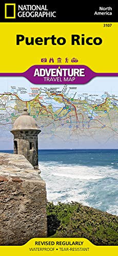 PUERTO RICO 1/125.000: Travel Maps International Adventure Map: 3107 (ADVENTURE MAP - 1/125.000)