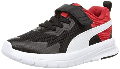 PUMA Puma Evolve Run Mesh Ac+ Ps, Zapatillas deportivas Unisex niños, Multicolor (Puma Black Puma White), 32 EU