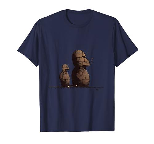 Rapa Nui Moai Kopf Statue Osterinsel Camiseta