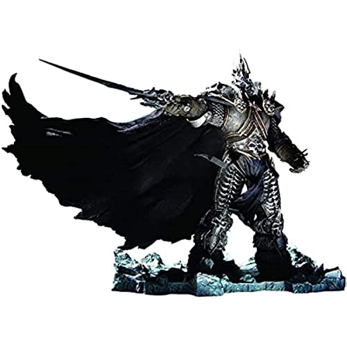 REOZIGN Personajes de World of Warcraft, Arthas Menethil - Figura de 21 cm / 8,3 pulgadas, diseño de King Lich PVC Cosplay Personajes serie Anime Accesorios