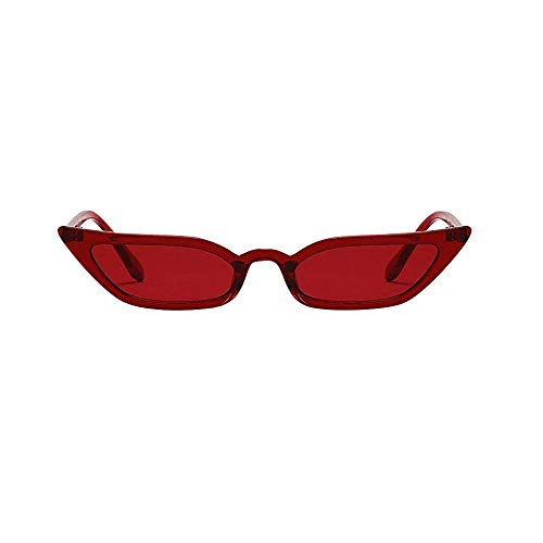 Richo Gafas de sol rectangulares vintage de ojo de gato para mujeres y hombres, a la moda de leopardo Cateye UV400 gafas de sol con protección UV para deportes al aire libre