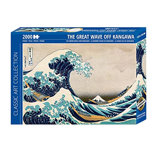 Rompecabezas/Puzzle Katsushika Hokusai - The Great Wave Off Kanagawa [2000 Piezas]