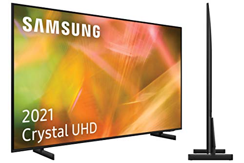 Samsung 4K UHD 2021 75AU8005- Smart TV de 75" con Resolución Crystal UHD, Procesador Crystal UHD, HDR10+, Motion Xcelerator, Contrast Enhancer y Alexa Integrada