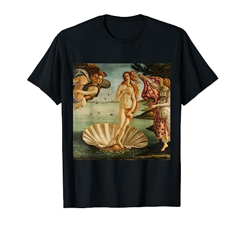 Sandro Botticelli El nacimiento de Venus Pintura Arte Camiseta