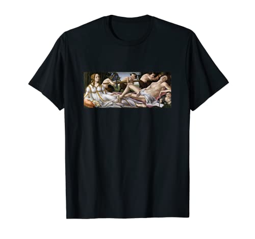 Sandro Botticelli Venus y Marte Retro Vintage Arte Clásico Camiseta