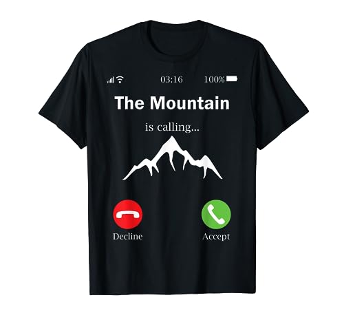 Senderismo escalador caminante regalo montañas montaña Camiseta