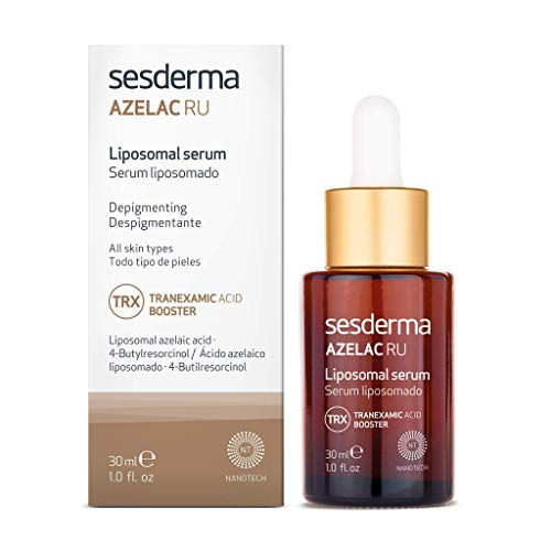 Sesderma | Azelac Ru Serum Liposomal | Tono de piel desigual | Ácido azelaico | Niacinamida | Aclaración de la tez | Ayuda a aclarar las decoloraciones | Ingredientes activos | 30 ml