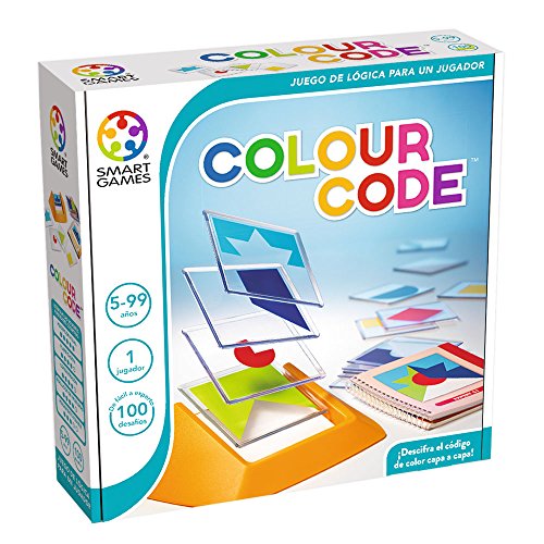 Smartgames - Color Code | Juegos Educativos Niños 5 Años O Más | Rompecabezas | Regalo Juegos De Mesa