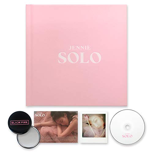 SOLO - BLACKPINK JENNIE Album CD + Photobook + Lyrics Postcard + Photocard + FREE GIFT / K-POP Sealed