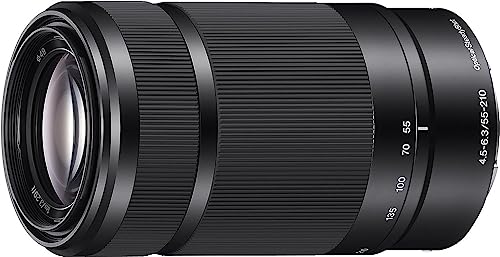 Sony SEL55210 Objetivo de Distancia Focal 55-210 m, Color Negro