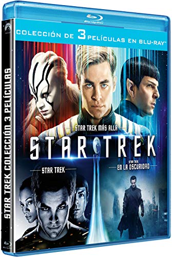 Star Trek 11-13 (Blu-ray) Pack 3 peliculas: Star Trek (2009) / Star Trek En La Oscuridad (2013) / Stra Trek Mas Alla (2016)