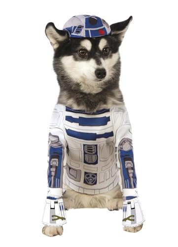 Star Wars - Disfraz R2-D2 para mascota, S (Rubie's Spain 888249-S)