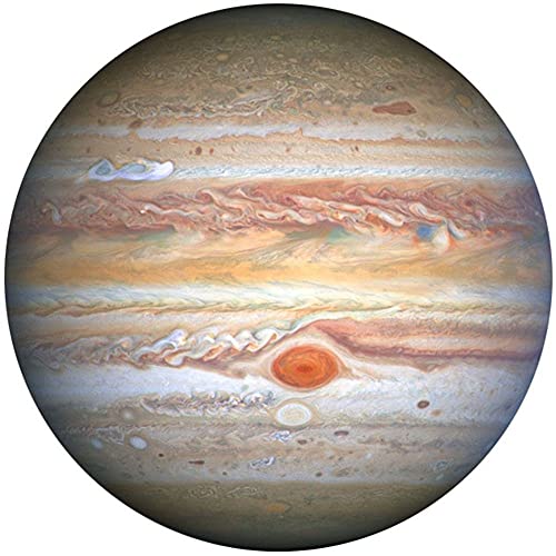 Startonight Cuadro sobre Vidrio - El Planeta Júpiter - Moderno Cuadro de Cristal Acrílico 60 cm