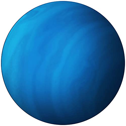 Startonight Cuadro sobre Vidrio - El Planeta Neptuno - Moderno Cuadro de Cristal Acrílico 60 cm